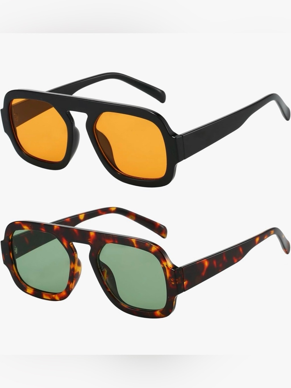 NEW Retro 70s Aviator Sunglass duo